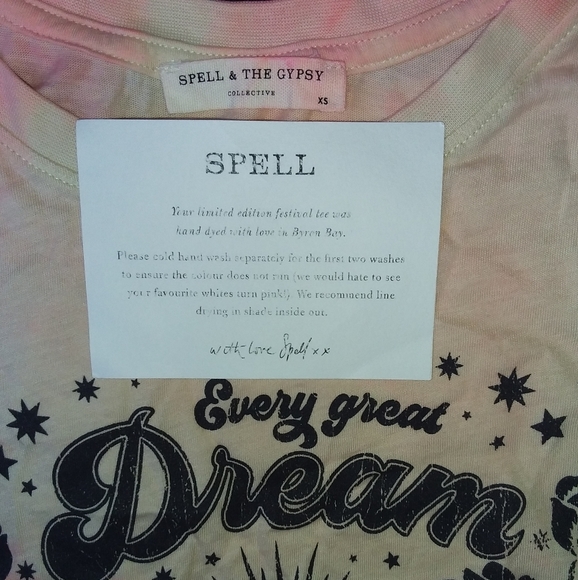 Spell Splendour '19 festival tee tie dye splendor - Picture 4 of 11